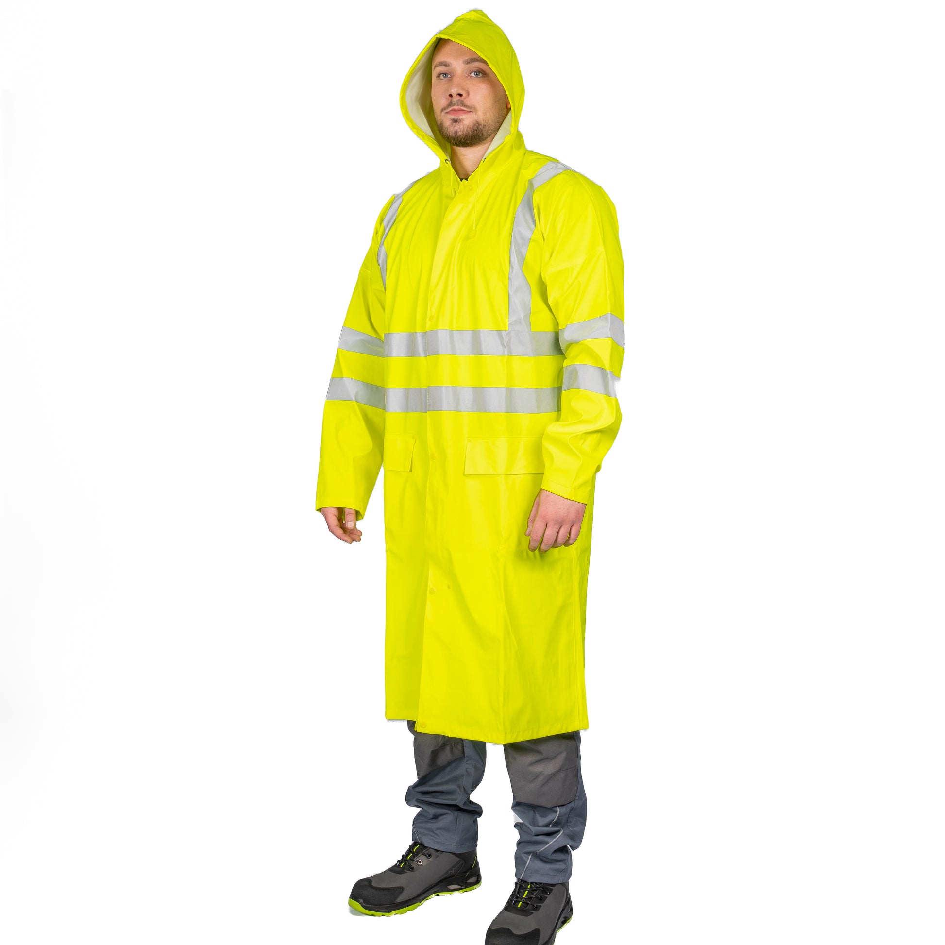 STENSO rain suit HV Stormer
