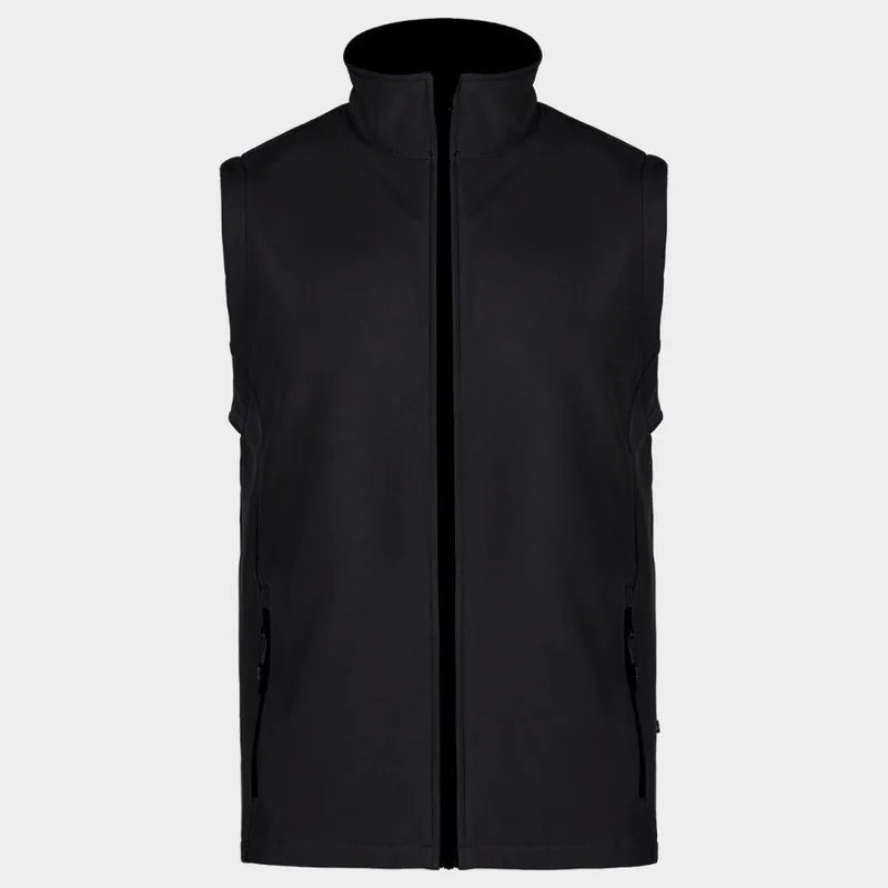 Softshell-Weste in Schwarz